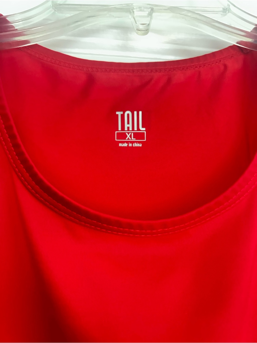 Tail Red Tank Top Size XL - Picture 3 of 7